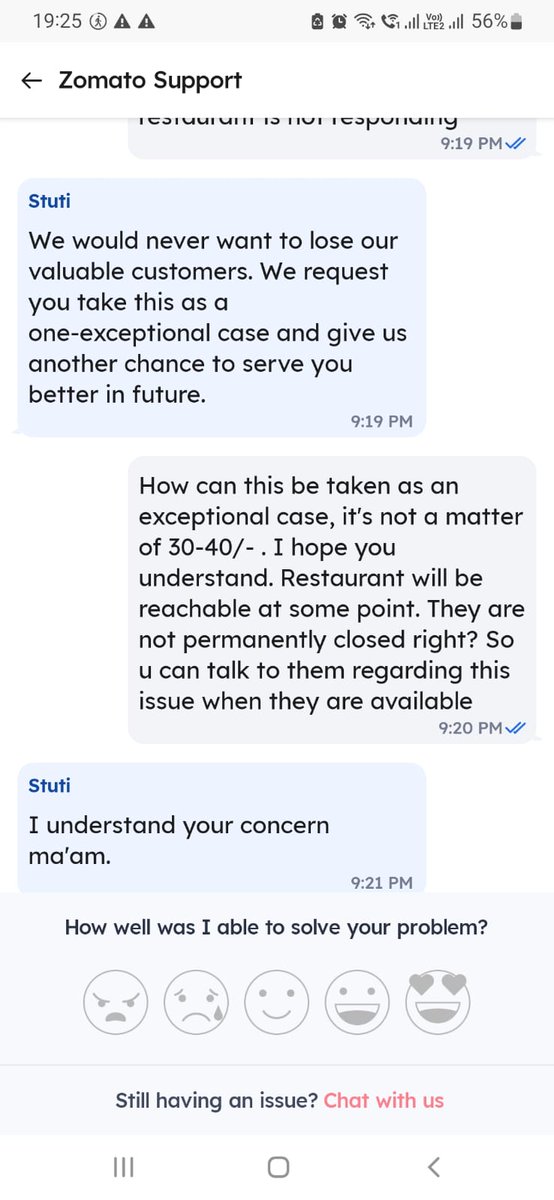 kircketer's tweet photo. This is regarding my order from zomato #6018156881
I had ordered burger and other food items from burger King through zomato app, I complained to them regarding the missing item in my order of "chocolate mousse cup"  @zomato @zomatocare #Zomato #zomatocare #zomatofraud https://t.co/QZw68PQkX6