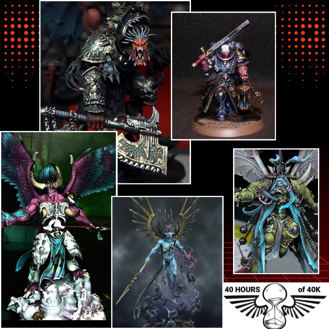 Mattpaint13's tweet image. He’s my contributions to @40hoursof40k over the last 5 years! 

Angron being the latest! 👌

#WarhammerCommunity 
#warhammer40k 
#paintingminiatures 
#paintingwarhammer