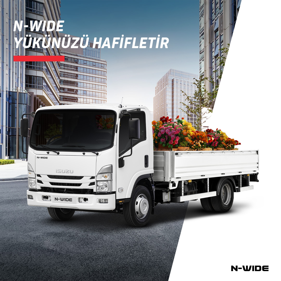 AnadoluIsuzu's tweet photo. N-Wide, geniş ve ferah kabin alanı ile sürüş konforunu yeni bir seviyeye taşıyor. Ergonomik tasarımı ve üstün donanımı ile uzun yolculuklar artık daha rahat ve güvenli.

#AnadoluIsuzu #NWide https://t.co/KAC582aK6o