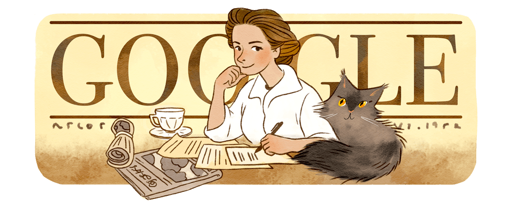 GoogleChile's tweet photo. Un día como hoy de 1908 nacía la primera mujer chilena en ejercer como periodista.

Con su icónica frase “nunca hay que dejar de preguntar”, la recordamos en su cumpleaños 116 con este #GoogleDoodle del 2023. 🎂🎉 https://t.co/oWLzNYsR2S
