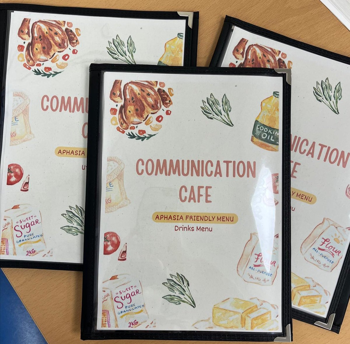 There's not much space  for patients to meet on <a href="/NUH_Stroke/">NUH Stroke Unit Education Team</a> 's busy Acute Stroke Unit, but <a href="/NUHAcuteSLT/">NUH Acute SLT</a> Assistant Zainab &amp; <a href="/NUHStrokeAHPs/">StrokeTherapies_NUH</a> have set up a new regular  cafe - a chance to mux, chat, practice communication strategies, &amp; have a cup of tea together.