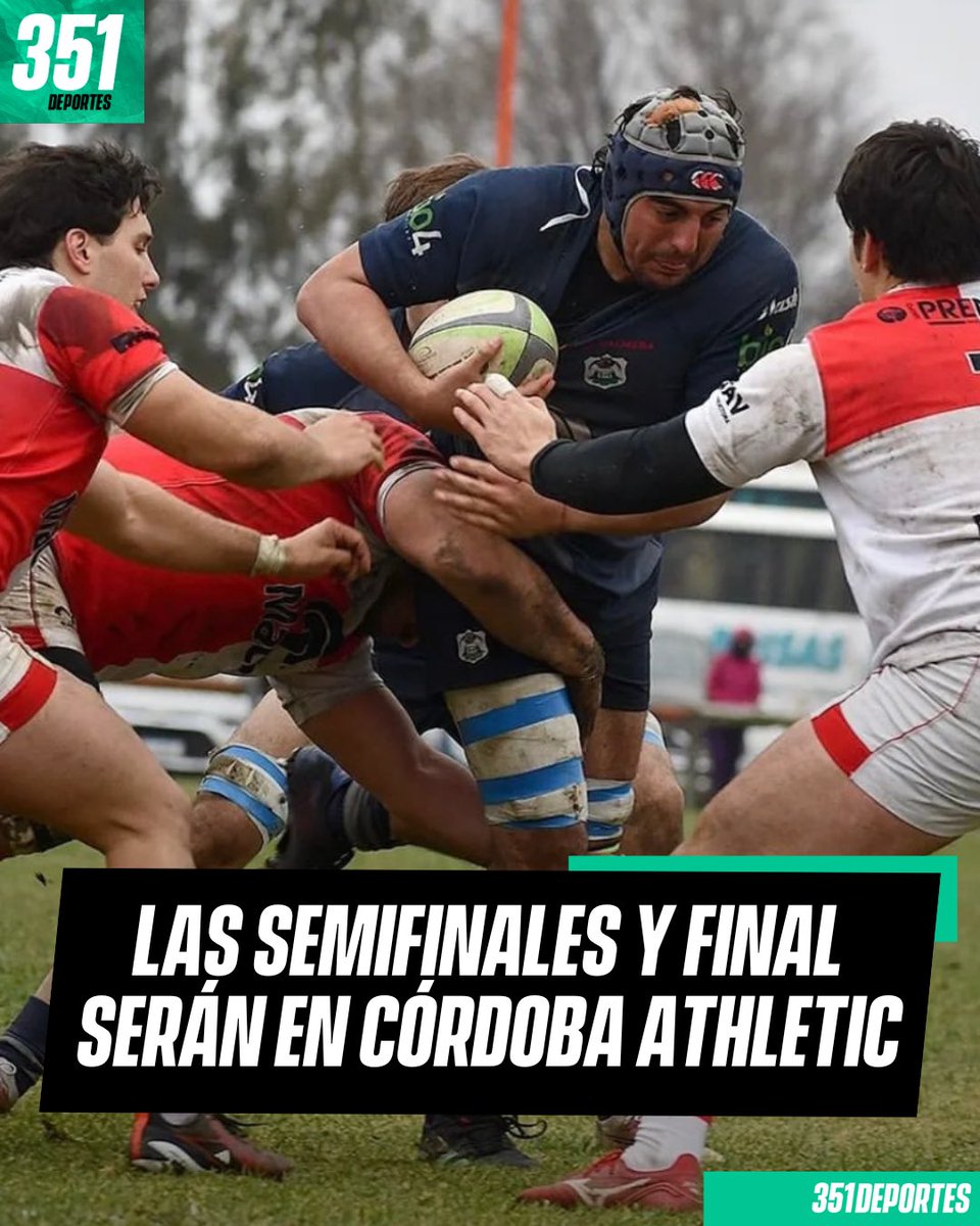 351Deportes's tweet photo. 🔥 ¡UFFF, AHORA SE VIENE LO LINDO!

🏉 El próximo sábado se disputarán las semifinales del TOP 10 “A” del rugby cordobés:

▪️ #CórdobaAthletic 🆚 #UrúCuré (13.45 hs)

▪️ #TalaRC 🆚 #JockeyCC (16.15 hs)

🏟️ Ambos encuentros se disputarán en la cancha de #CórdobaAthletic, al igual que la final, el fin de semana del 10 de agosto.

⌚️ Resta confirmarse el horario de ambos encuentros.

🤔 ¿Habrá clásico en la final?
🤔 ¿Ganarán los de Villa Warcalde?
🤔 ¿El conjunto río cuártense dará el golpe de visitante?