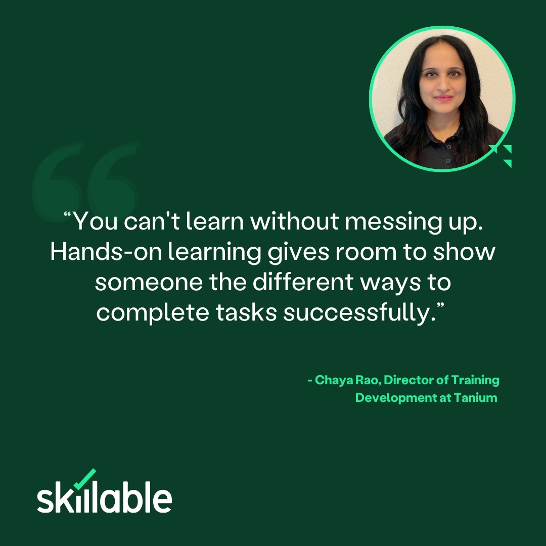 skillable's tweet photo. Improve your #tech #training with insights from Chaya Rao @Tanium, and Bryan Ochs, @PearsonVUE. This Wed, 2-3pm ET. Register here: https://t.co/Ad55eMAtcv #certification #instructorled #virtualITlabs https://t.co/QJZFh57ZdR