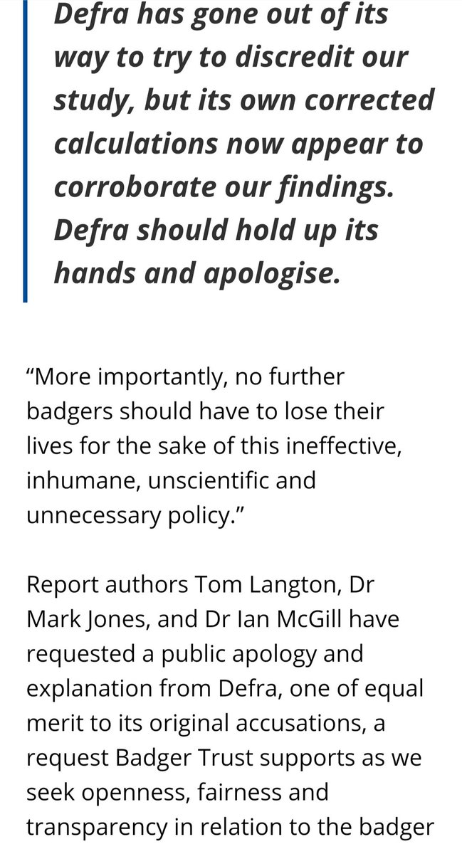 cliveswinsco's tweet photo. @PhilLatham @DrRichardMeyer @Rethinkbtb @FateofTheBadger @DefraGovUK @DefraGovUK aka #Deathra (even without you "on the board"), their graphs & stats have no (if they ever did!?) credibility. #Defra is NOT fit for purpose. A full, independent #PublicInquiry is required as a matter of urgency @SteveReedMP @AngelaRayner
@DanielZeichner
@alextomo https://t.co/P0WEJHscjC