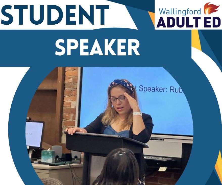 WallAdultEd's tweet photo. 🔥🔥🔥🔥Congratulations to Rubi, an incredible English Language Learner! 🔥🔥🔥
She has graduated from our ESL program and is now pursuing her dream of working in the healthcare field.   We are excited to see all that you will achieve! 
#AdultEducationMatters #CAACE https://t.co/ee05B5jgQ1