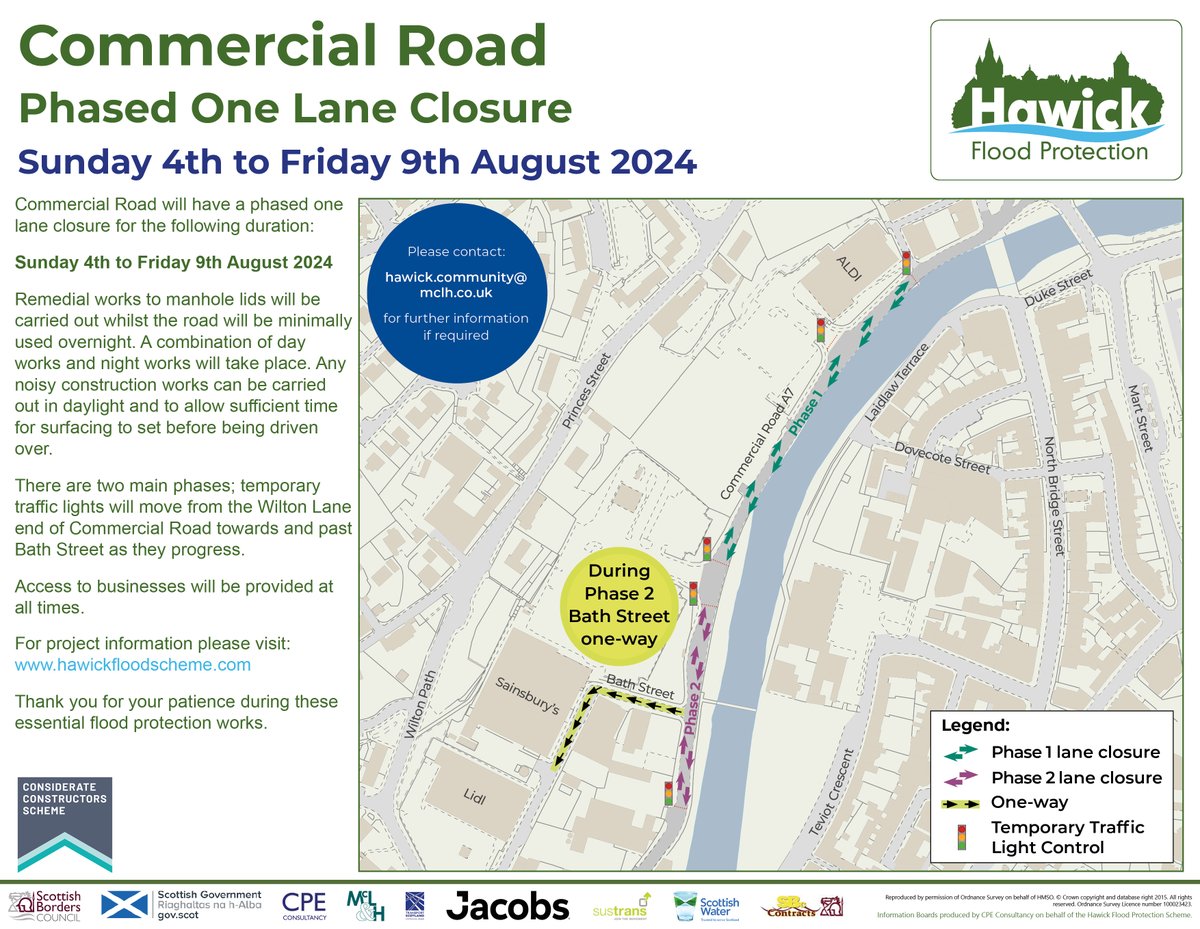 Hawick Flood Protection tweet media