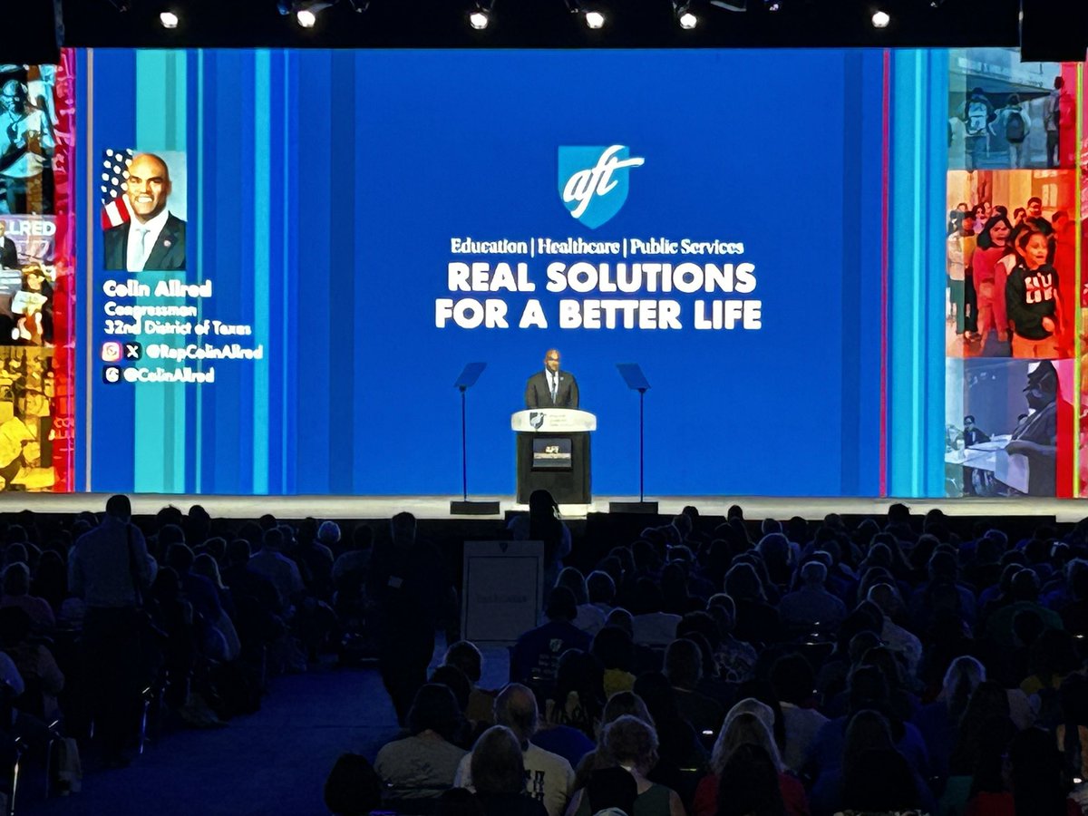 Tom Abrahams (@tomabrahams13) on Twitter photo At <a href="/AFTunion/">AFT</a> national convention <a href="/ColinAllredTX/">Colin Allred</a> says he will fight for Texans. Calls senate opponent Ted Cruz the “ultimate me guy”. Does not mention Biden/Harris, though he endorsed Harris in written statement <a href="/abc13houston/">ABC13 Houston</a> At <a href="/AFTunion/">AFT</a> national convention <a href="/ColinAllredTX/">Colin Allred</a> says he will fight for Texans. Calls senate opponent Ted Cruz the “ultimate me guy”. Does not mention Biden/Harris, though he endorsed Harris in written statement <a href="/abc13houston/">ABC13 Houston</a>