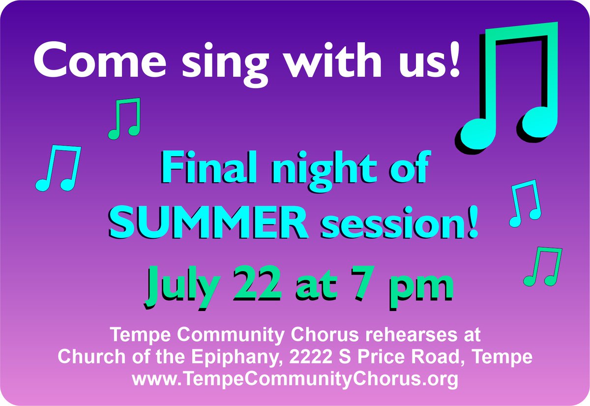 TempeCommunityChorus tweet media