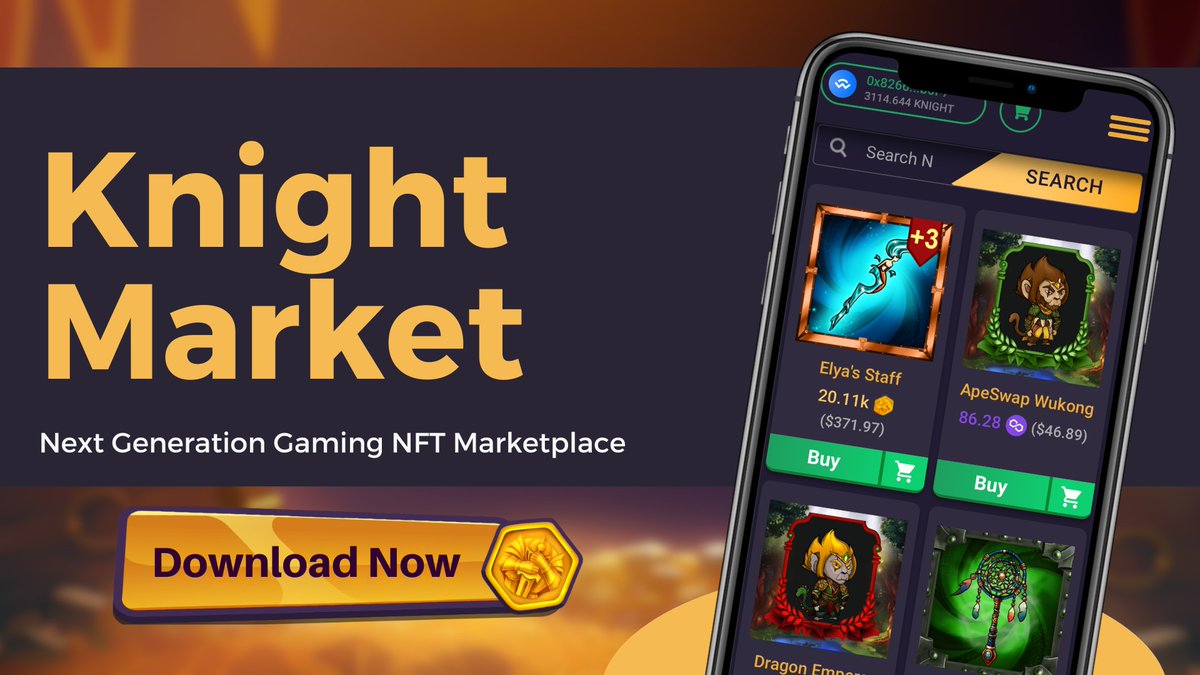 Gm Knights!

We are excited to announce the launch of Knight Market V2: The Ultimate Gaming NFT Marketplace for every knight! 🎮

👉hub.forestknight.io

We've reimagined NFT trading for gamers. This isn't just another marketplace - it's built specifically for gaming assets &amp;