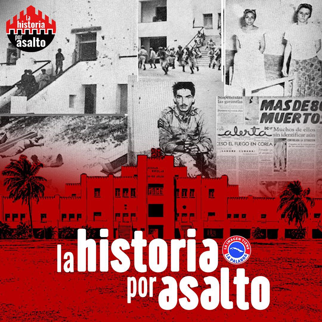🌟“El 26 de Julio ha pasado a ser una fecha histórica en las memorias de la larga y heroica lucha de nuestra patria por su libertad.
#LaHistoriaPorAsalto 
#71Moncada 
#CubaPorLaVida