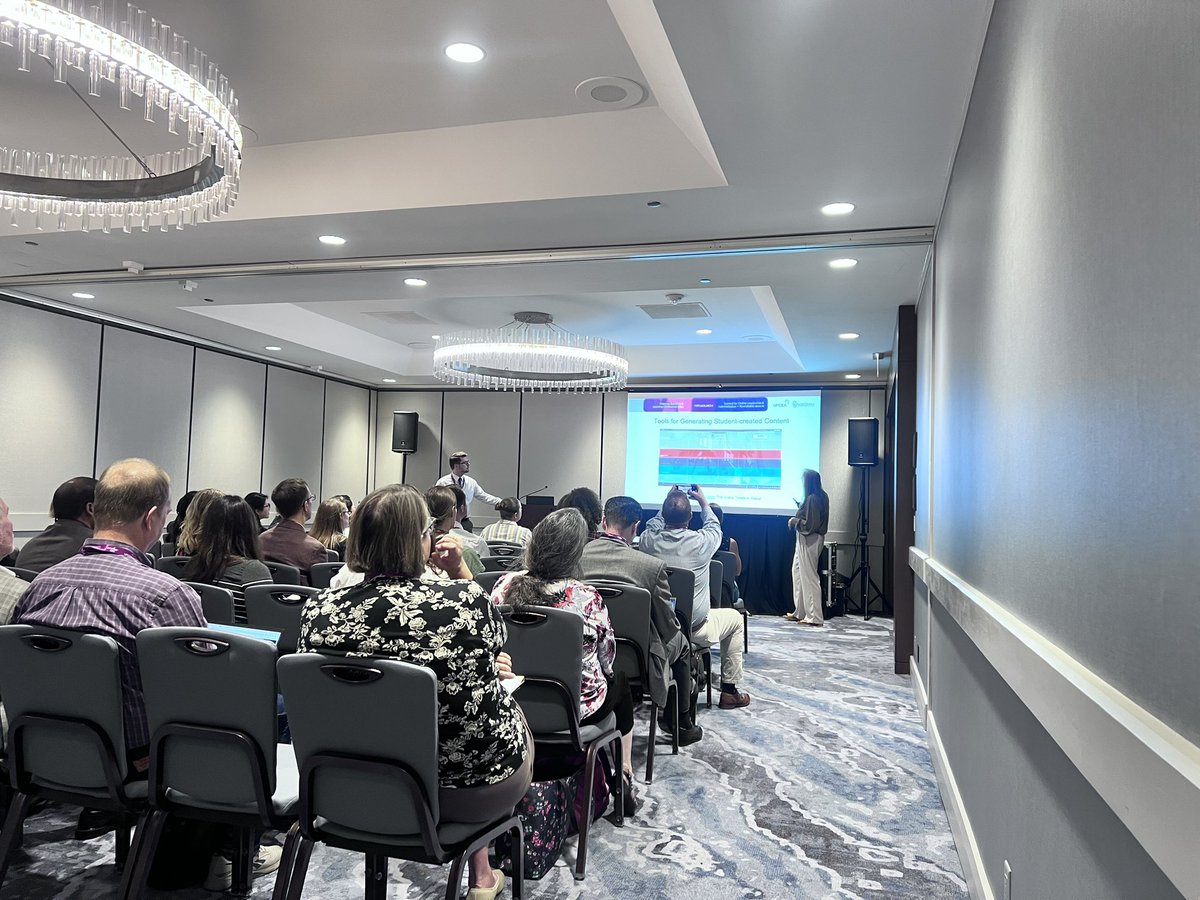 ksmarengo's tweet photo. Fantastic kick off workshop facilitated by Joe and Maggie from @JohnsHopkins on designing for deeper learning and interaction for online courses #DTLSOLAR24 #instructionaldesign @UPCEA https://t.co/movuwjk2Hi