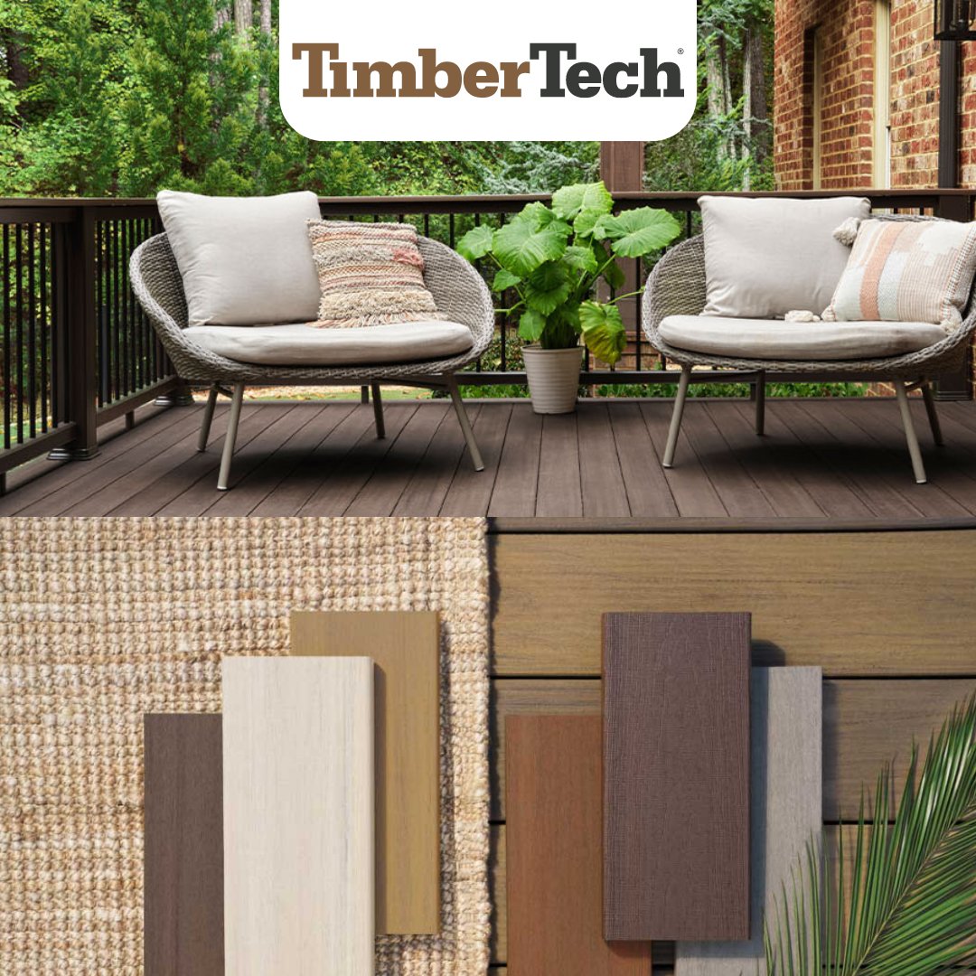 We're thrilled to announce our new partnership with TimberTech! Together, we're bringing you the best in premium decking and outdoor living solutions. Discover the beauty, durability, and innovation of TimberTech products to elevate your outdoor spaces.
 #Decking #HomeImprovement