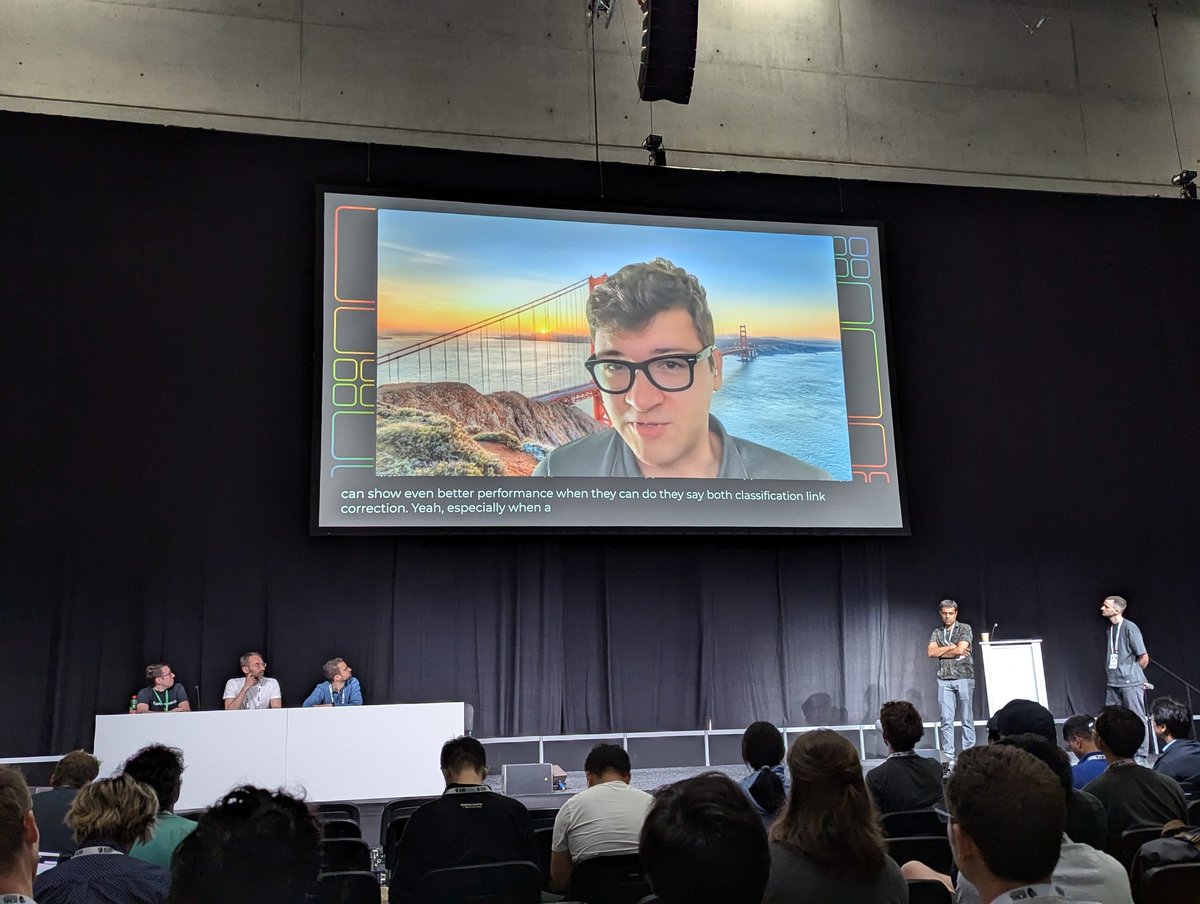 Ladislav Rampasek (@rampasek) on Twitter photo Amazing hot takes on GNNs from <a href="/phanein/">Bryan Perozzi</a> <a href="/mmbronstein/">Michael Bronstein</a> <a href="/chrsmrrs/">Christopher Morris</a> <a href="/michael_galkin/">Michael Galkin</a> 🔥🌶️ #ICML2024 Amazing hot takes on GNNs from <a href="/phanein/">Bryan Perozzi</a> <a href="/mmbronstein/">Michael Bronstein</a> <a href="/chrsmrrs/">Christopher Morris</a> <a href="/michael_galkin/">Michael Galkin</a> 🔥🌶️ #ICML2024