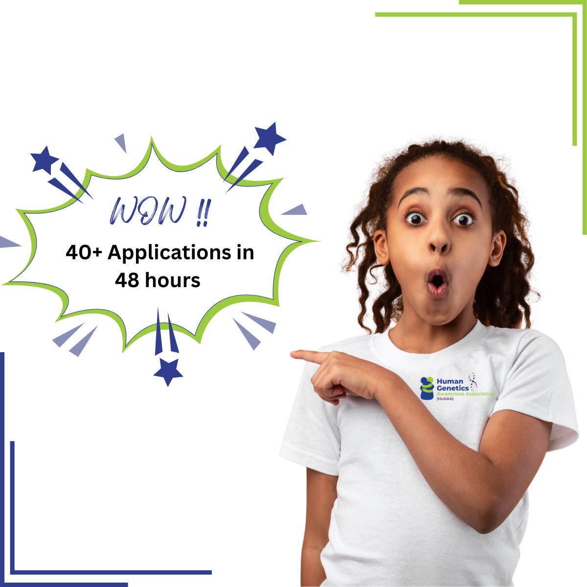 Incredible Response!
We received over 40 applications in under 48 hours for the "Introduction to Genetics, Ethics, and Society" <a href="/humangeneticstz/">Tanzania Human Genetics Organization</a> 

🕒 Deadline: TODAY @ 6PM GMT
📅 Workshop: 5th - 9th August 2024
🕒 Time: 13:00 - 15:00 GMT
📍 Zoom

🔗 Apply: forms.gle/tUHfvJPY4Y311r…