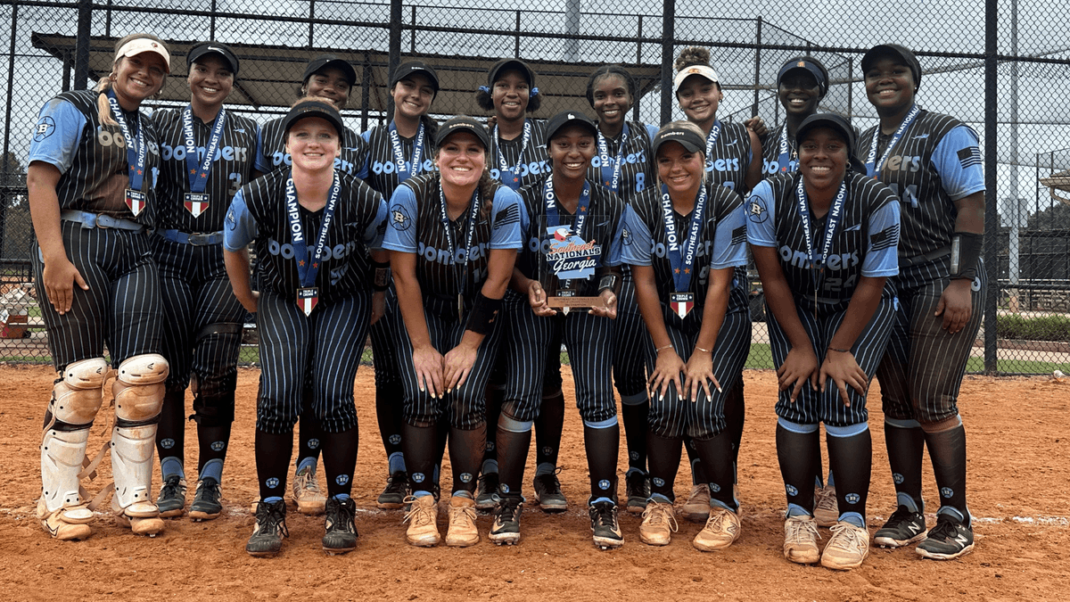 TCSFastpitch's tweet image. NO BETTER WAY TO FINISH | Bombers Premier Gold reach the end of the road as a squad at the TC Southeast Nationals, and spirits were high after claiming the 18u championship &amp;gt;&amp;gt; triplecrownsports.co/4dcowXS