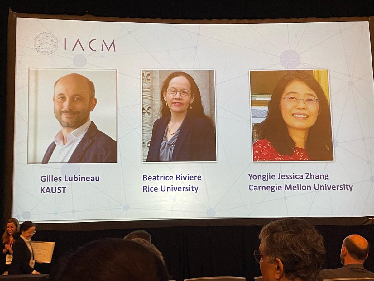 gilleslubineau's tweet image. I am honored to receive the IACM Fellows Award, which celebrates research excellence and active participation in the computational mechanics community. Thanks to the IACM and everyone involved!
#IACMFellows #ComputationalMechanics
