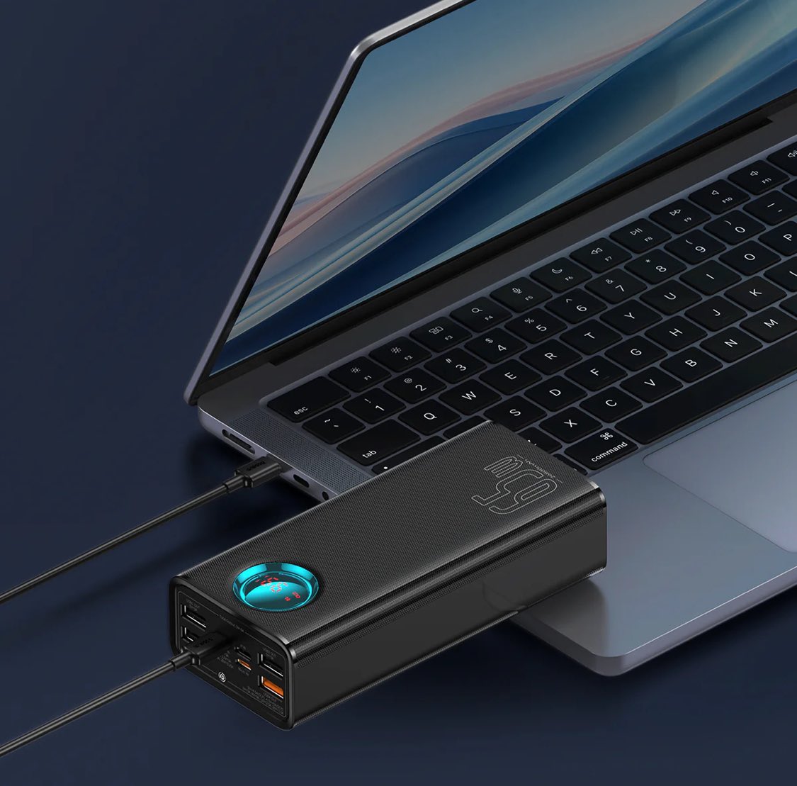 everythingplug0's tweet image. Original Baseus Power bank(Pre owned(used a few times)
This 65W portable charger has 3 input ports, 5 output ports, and a digital display that shows the battery level, voltage, and current. It supports 5-device simultaneous charging.