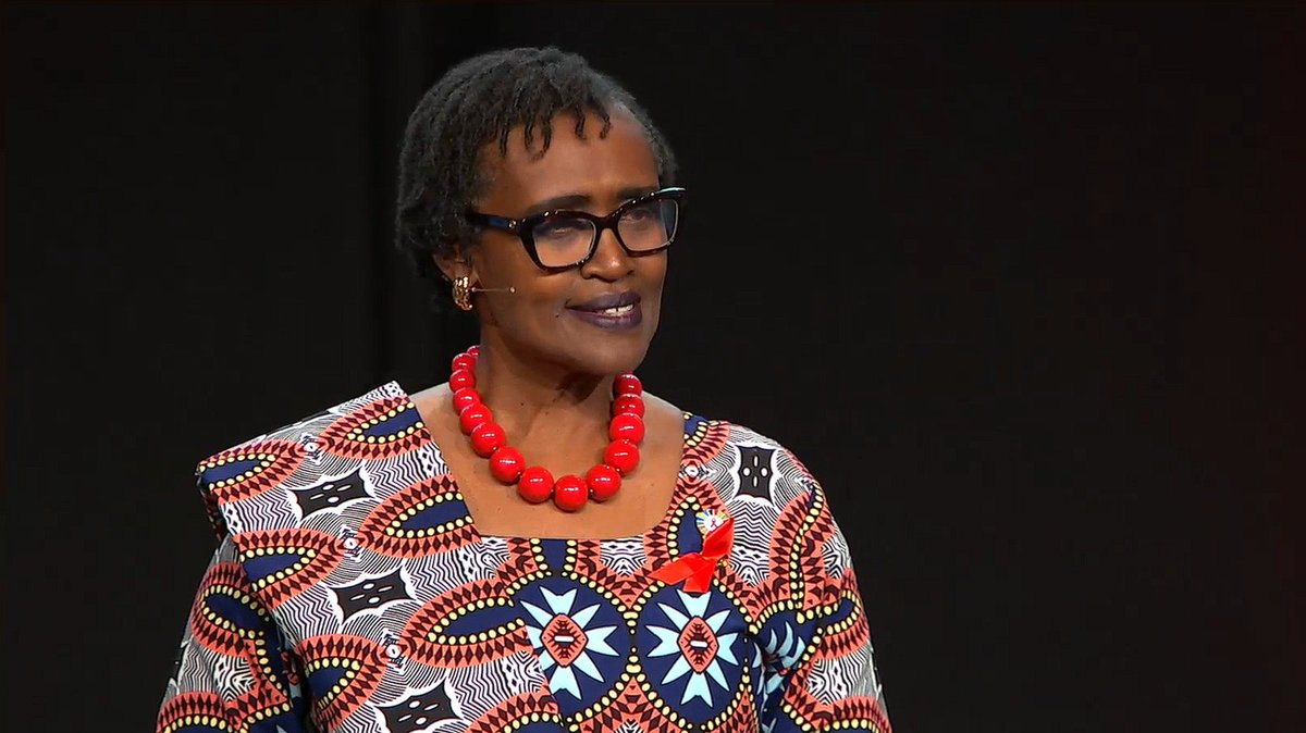 “77% of people living with #HIV are on antiretroviral treatment, compared to 47% nine years ago. A 30% increase. They said it could not be done, but with solidarity, you did it.” - <a href="/UNAIDS/">UNAIDS Global</a>’ <a href="/Winnie_Byanyima/">Winnie Byanyima</a> 🇺🇳 #AIDS2024