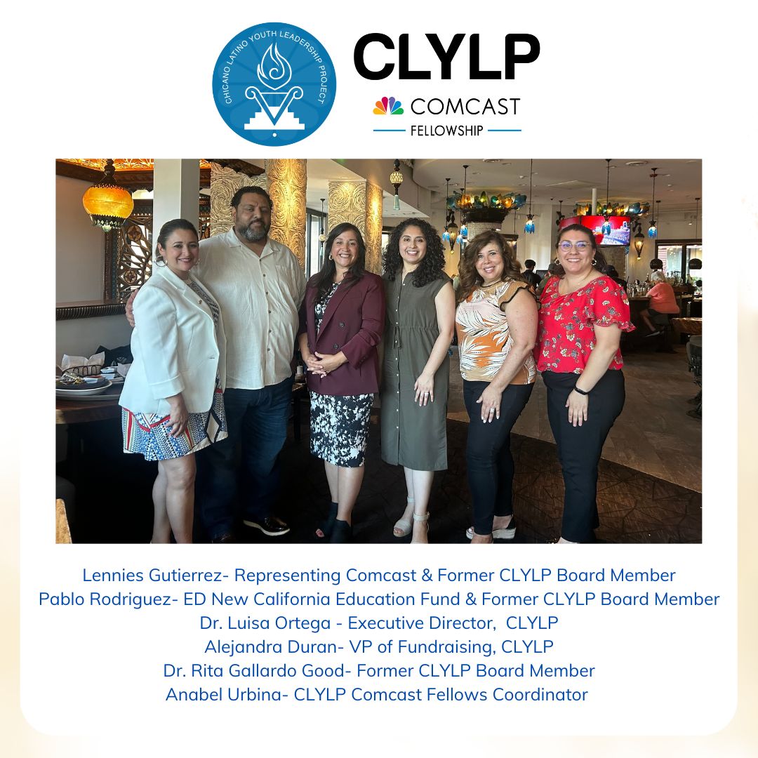 CLYLP's tweet image. We celebrated 15 years of the CLYLP Comcast fellowship, a partnership that has allowed us to send dozens of talented youth to Sacramento for month-long fellowships with state representatives. Thank you @comcast!