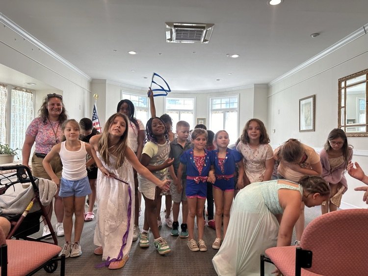 Some of our Innovation Camp students performed a fabulous Talent Show at The Manor House today for the residents. They showed off their talents as part of our Community Outreach group!