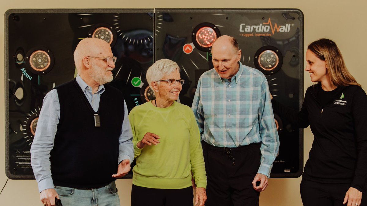Physical 🦵 Cognitive 🧠 Social 🗣️ Exercise!

Three key components of wellbeing for people with Parkinson's, all boosted by regular use of the CardioWall!

In case you missed it, find the full Case Study here 👉 bit.ly/4cSkTGy

#ParkinsonsExercise #ParkinsonsRehab
