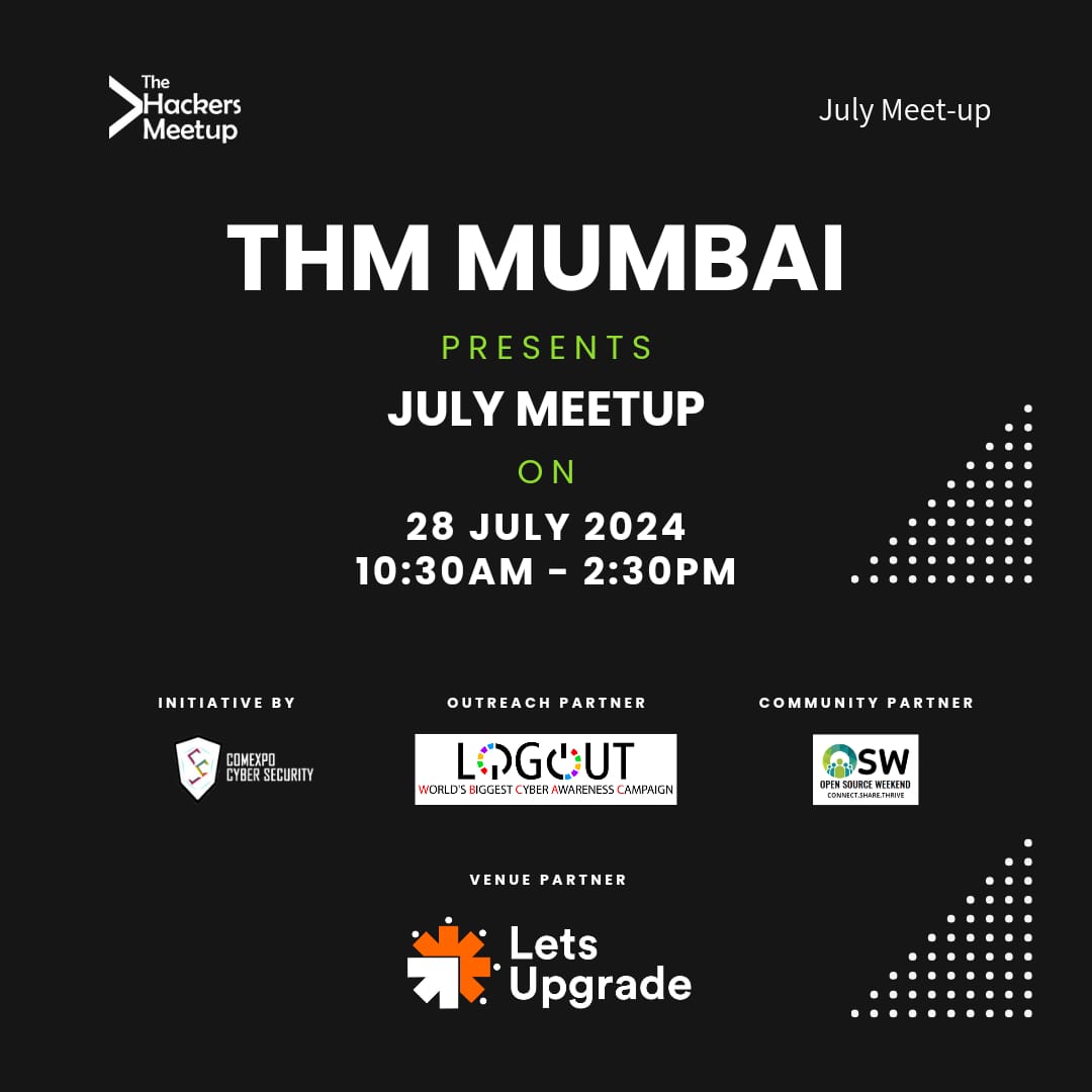 The Hackers Meetup Mumbai Chapter tweet media