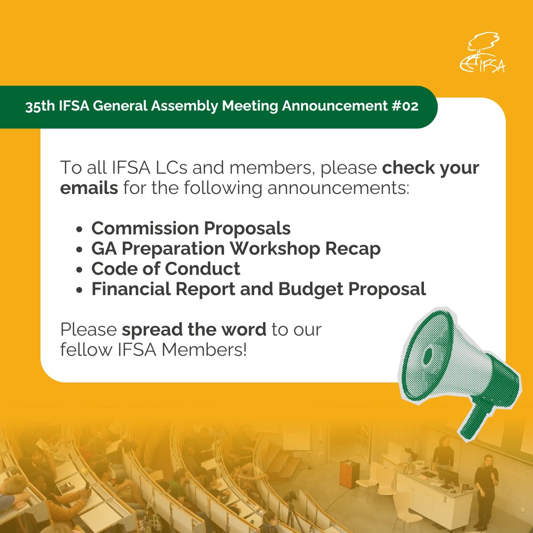 International Forestry Students Association tweet media