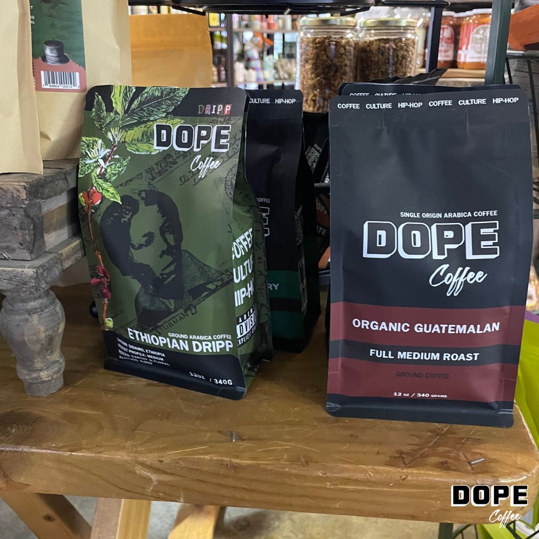 Savor the richness of Dope Coffee's Organic Guatemalan and Ethiopian Drip Bag Set. Aromatic, ethically sourced, and crafted for a perfect brew.