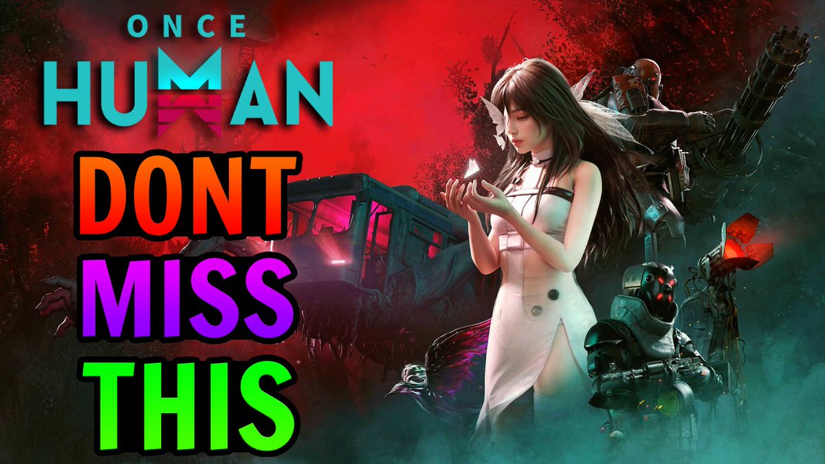 MrInvinn's tweet image. Today I have shared with you all my Top Non Obvious Tips in once Human. these things Will Really Elevate Your Gameplay So Don't Miss out.

Watch it here: youtu.be/zP4WITafxUw

#OnceHuman #OnceHumanGame