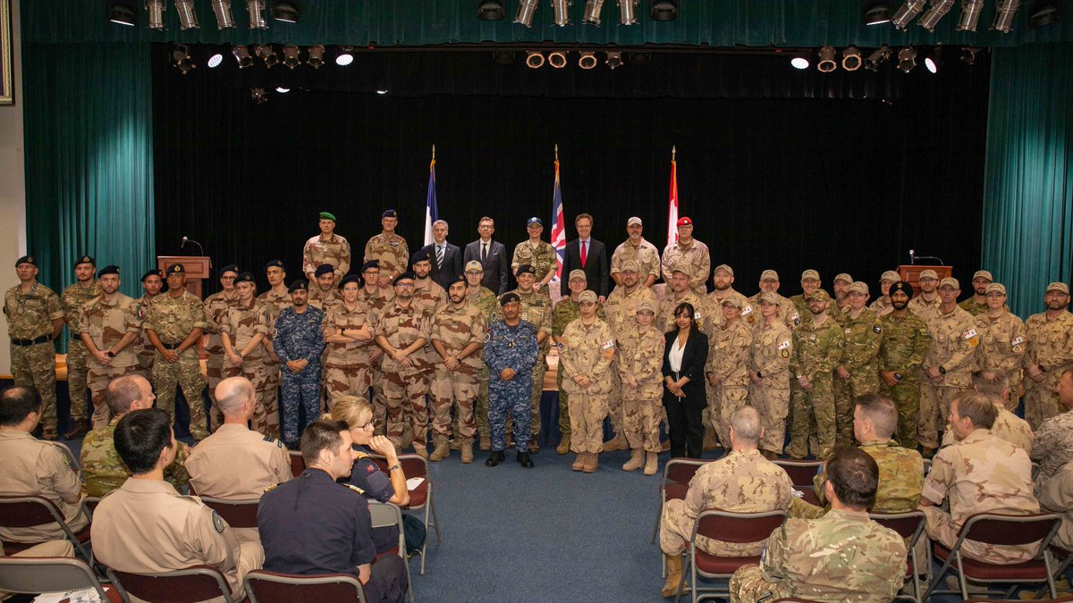 COIC_CJOC's tweet image. Le capv Colin Matthews a terminé le commandement canadien de la Force opérationnelle multinationale 150 dans le cadre de l’opération ARTEMIS, la contribution du Canada aux Forces maritimes multinationales. Pour en savoir plus sur #OpARTEMIS :
canada.ca/fr/ministere-d…