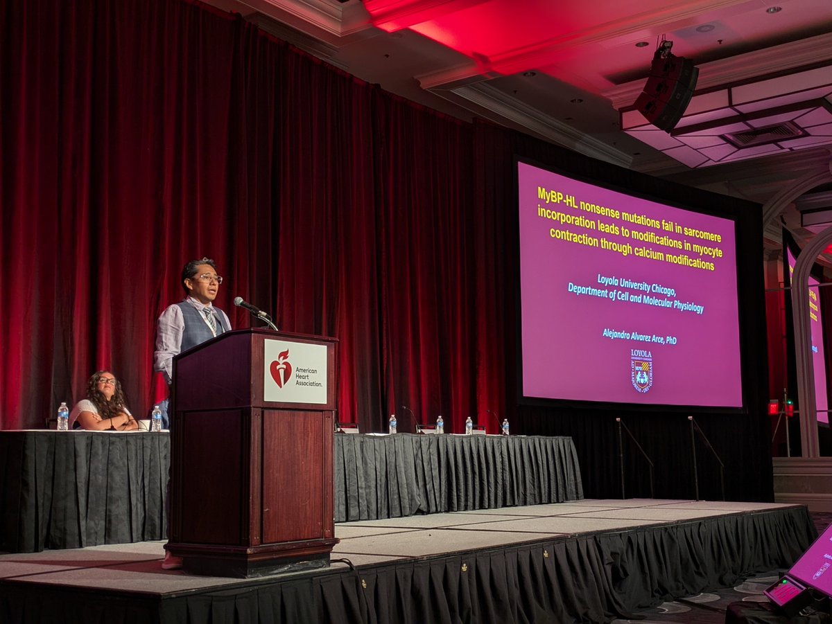 Dave Barefield, PhD (@barefieldd) on Twitter photo So excited to see my trainees on the big stage at #BCVS24! Great work to Barefield Lab postdoc <a href="/AlejandroArce/">Alejandro Arce</a>
#AFib #DCM So excited to see my trainees on the big stage at #BCVS24! Great work to Barefield Lab postdoc <a href="/AlejandroArce/">Alejandro Arce</a>
#AFib #DCM