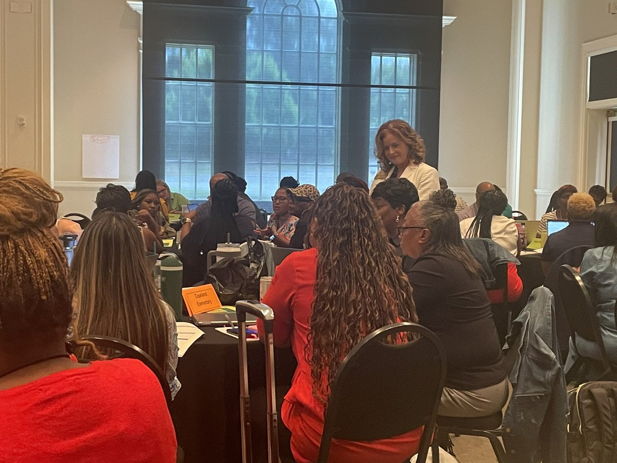 tanzy_kilcrease's tweet photo. Richmond County Schools @RCSS_GA and GaDOE SDI @GaDOESDI have collaborated to provide collaborative planning training for school teams!  Teams are learning the structures, protocols, and systems needed to ensure effective lesson planning!  Quite impressive!  Job well done! https://t.co/vXgrsvPxRx