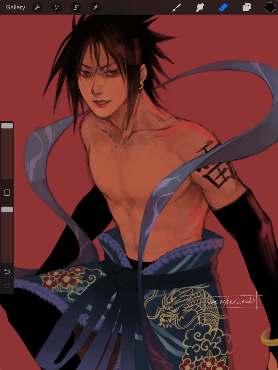 HAPPY BIRTHDAY うちはサスケ Happy birthday, Sasuke.