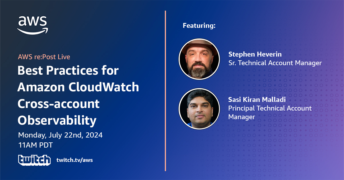 AWS Support tweet media