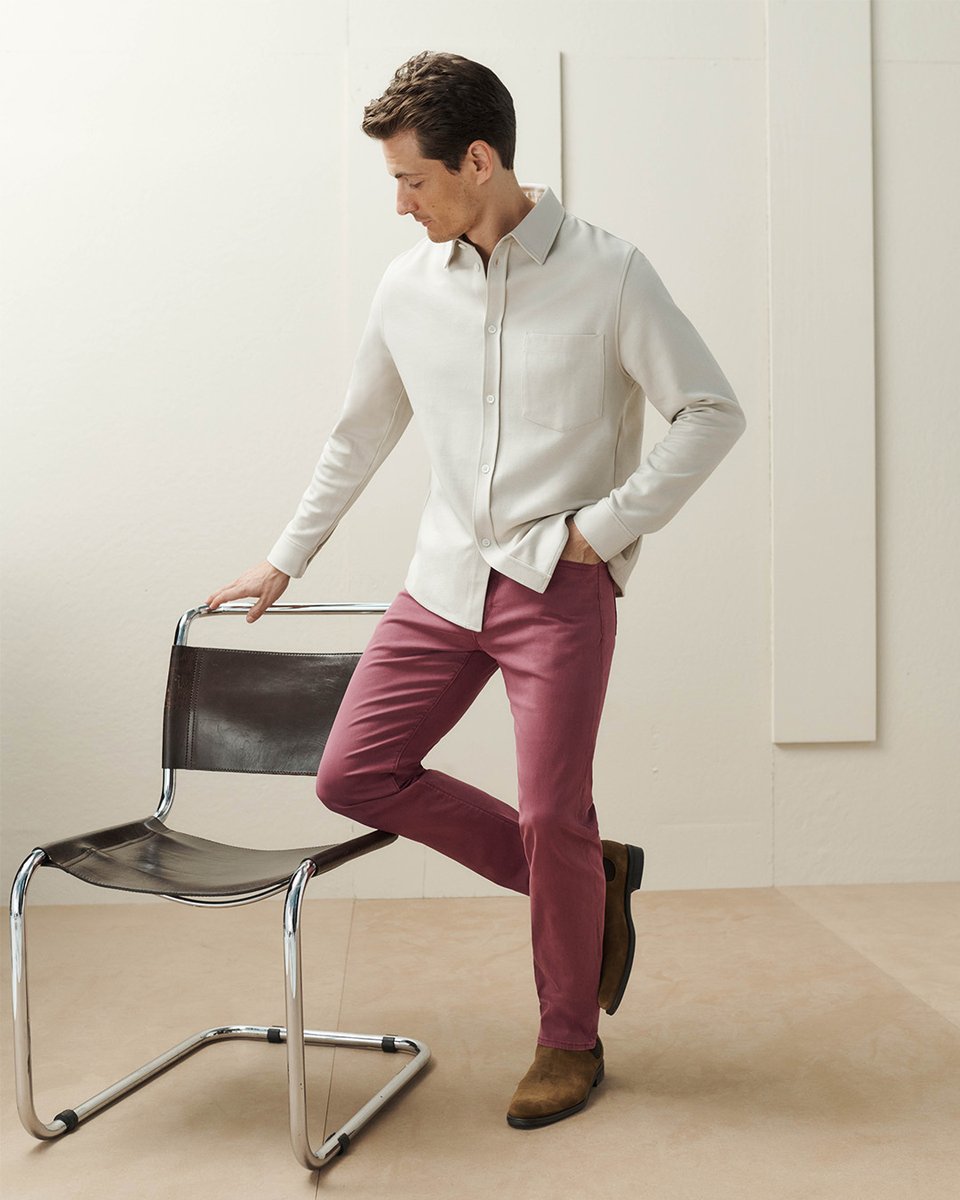 34Heritage's tweet photo. Our most versatile pant. Velvety twills are distinguished, versatile, and modern. Designed in a range of seasonal hues, Twills are your go-to for formal occasions or everyday wear. https://t.co/xwgNWJF4eU https://t.co/uHPy4Bovsn