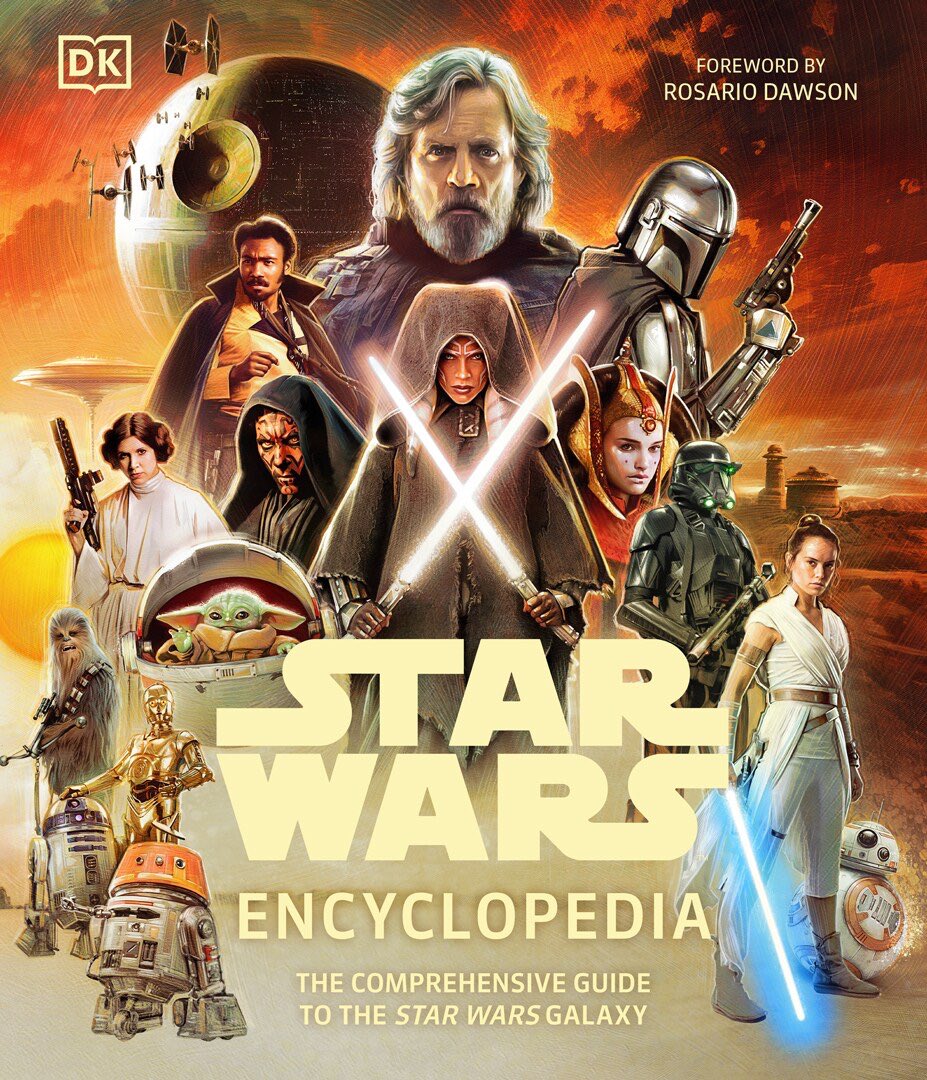 ActuallyBrandon's tweet image. The cover has finally been revealed for the upcoming STAR WARS ENCYCLOPEDIA!

I’m a small part of the incredible team who put this together, and I can’t wait to for people to read it this fall!