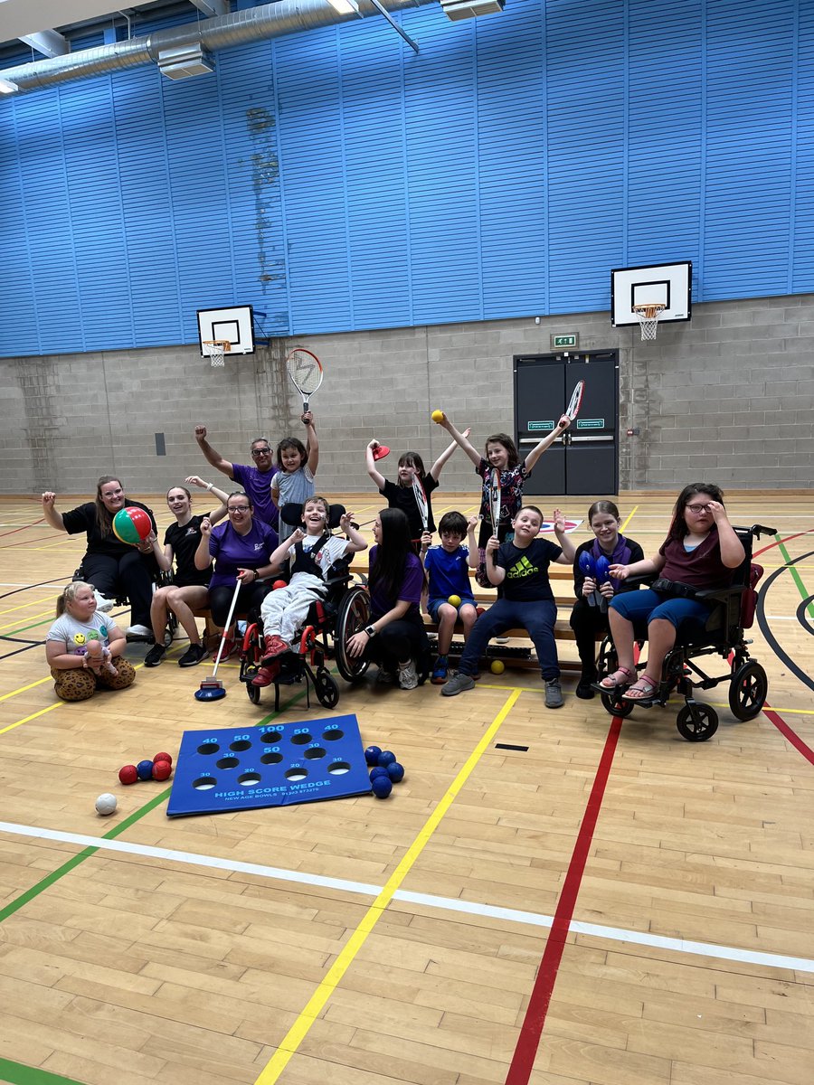 SportAbilityAS's tweet photo. First day of the SportAbility Summer Programme 2024 held at St Modans High School.

Excellent session today.

Activities included Racket Sports Basketball , Athletics , Boccia, Curling and Fun Games.

⁦@ActiveSchoolStg⁩ 

⁦@activestirling1⁩ https://t.co/dgxlhjWbUg