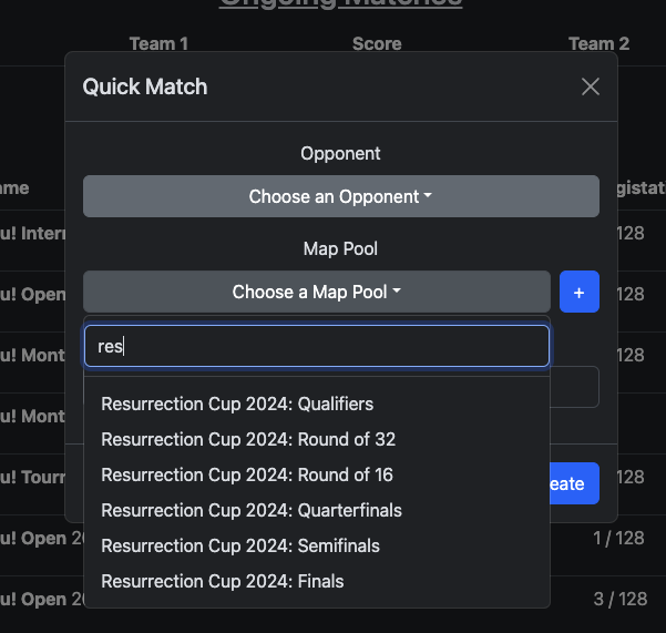 vashesports's tweet photo. Resurrection Cup 2024 map pools are now available to play! https://t.co/MpzHWBTOQR