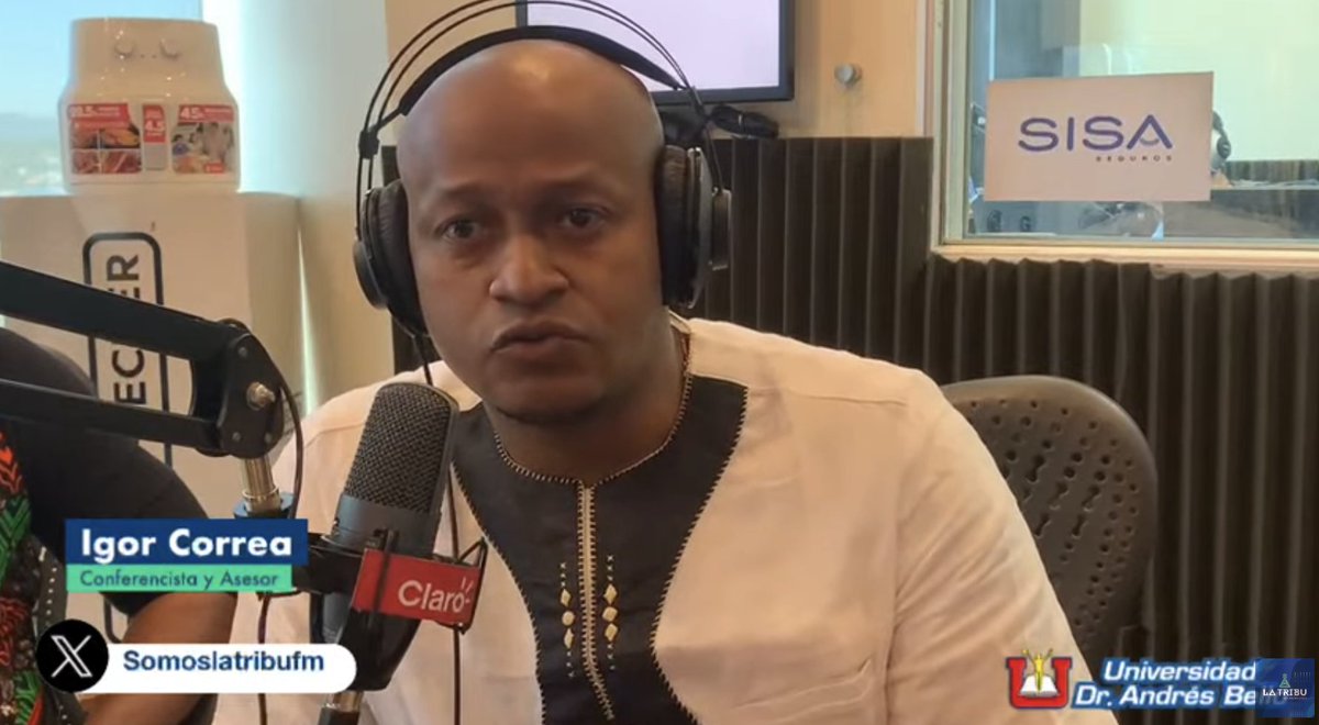 "Muchas personas no son racistas como tal, pero viven en sistenas racistas y lo son inconscientemente. Es importante contribuir a construir personas antiracistas." Igor Correa (<a href="/IgorCorreaC/">Igor Correa Caicedo</a>) , conferencista y asesor.

En vivo por:
- <a href="/SonoraFM_sv/">Sonora FM</a> 104.5
- latribu.fm
-