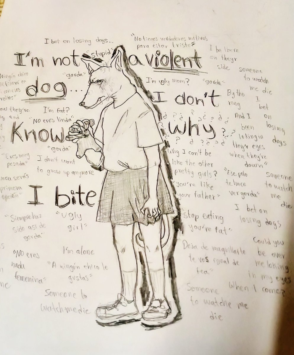 vannipp_'s tweet photo. I'm not a violent dog... I don't know why I bite

Drawing while listening to Mitski really hits 😔👊
#ibetonlosingdogs #dogisland #mitski #dog #sad #sketches #sketchbook #oc #originalcharacterart #originalcharacter https://t.co/fajUHoWzLm