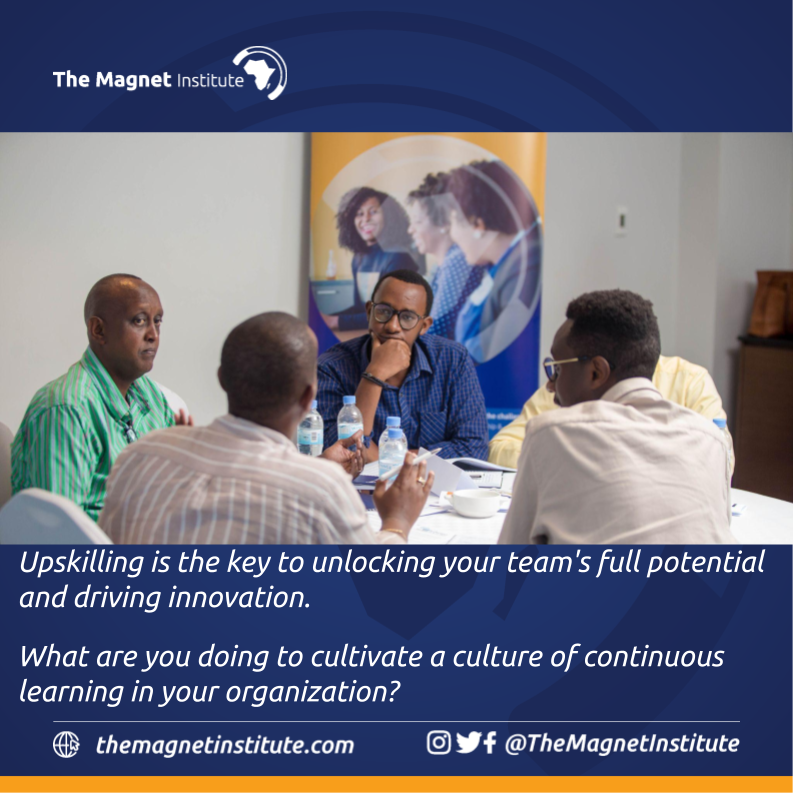 TheMagnetInst's tweet photo. Upskilling is the key to unlocking your team's full potential and driving innovation.
What are you doing to cultivate a culture of continuous learning in your organization? #ContinuousLearning #LeadershipTraining #MiddleManager #ProfessionalDevelopment #RWOT #RWOX https://t.co/oZaQ9jGKJ2