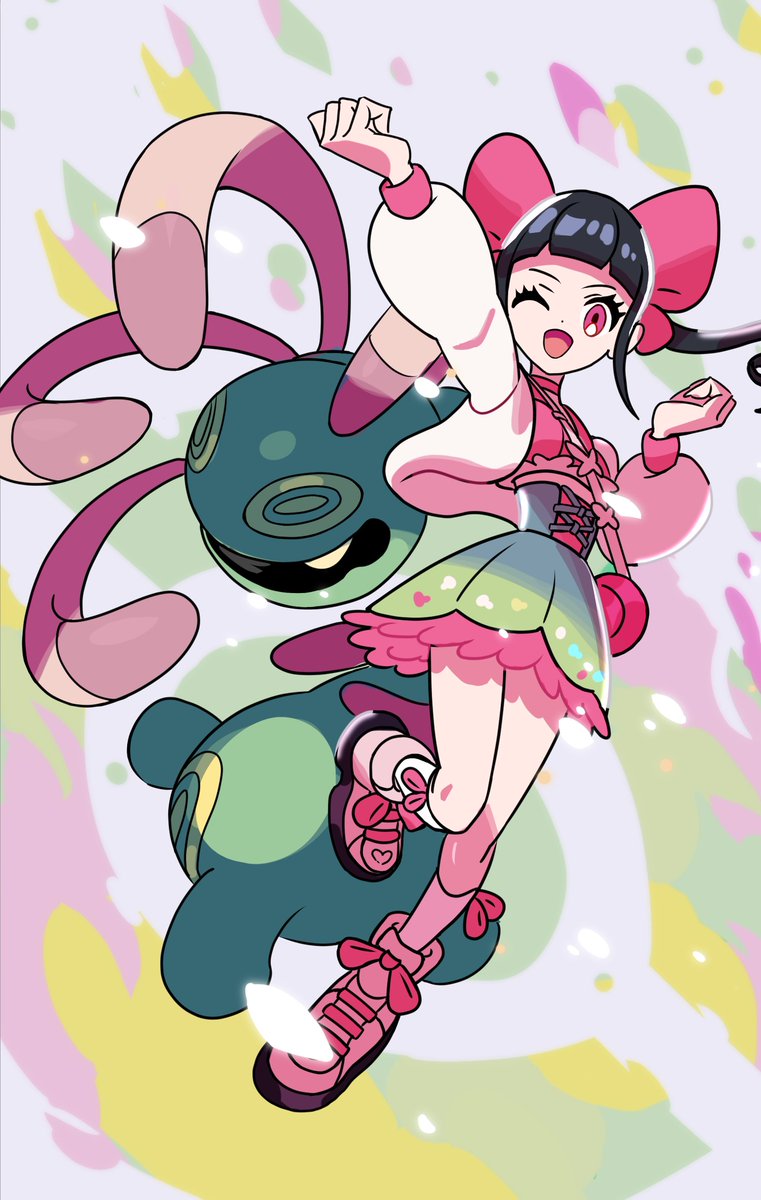 Commission for @frawgslegs 

This came out really well, I'm quite proud

#Pokemon #PokemonLegendsZA #PokemonScarletandviolet #PokemonUNITE #PokemonGO