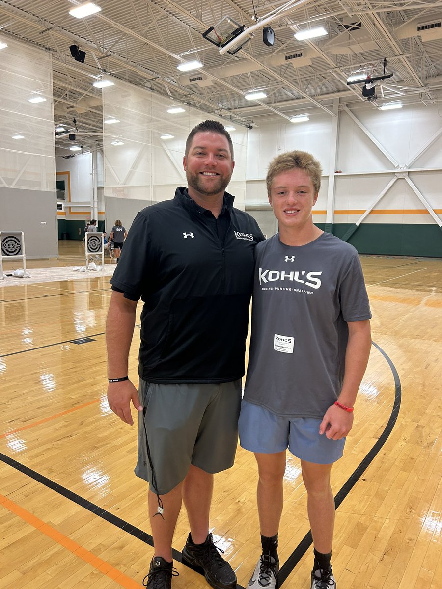 William Moseley2027 (@williamm_15) on Twitter photo Great time at <a href="/KohlsKicking/">Kohl's Kicking Camps</a> national scholarship camp. Charted great and finished second in the class of 27. Look forward to next year! <a href="/RileyNiblett/">Riley Niblett</a> <a href="/shelton_felton/">Coach Shelton Felton</a> <a href="/24VHSFootball/">Valdosta Football</a> <a href="/VHS_FBrecruits/">Valdosta High Football Recruiting</a> <a href="/KohlsSnapping/">Kohl's Snapping Camps</a> <a href="/Coach_Casper/">Coach Casey Casper</a> Great time at <a href="/KohlsKicking/">Kohl's Kicking Camps</a> national scholarship camp. Charted great and finished second in the class of 27. Look forward to next year! <a href="/RileyNiblett/">Riley Niblett</a> <a href="/shelton_felton/">Coach Shelton Felton</a> <a href="/24VHSFootball/">Valdosta Football</a> <a href="/VHS_FBrecruits/">Valdosta High Football Recruiting</a> <a href="/KohlsSnapping/">Kohl's Snapping Camps</a> <a href="/Coach_Casper/">Coach Casey Casper</a>