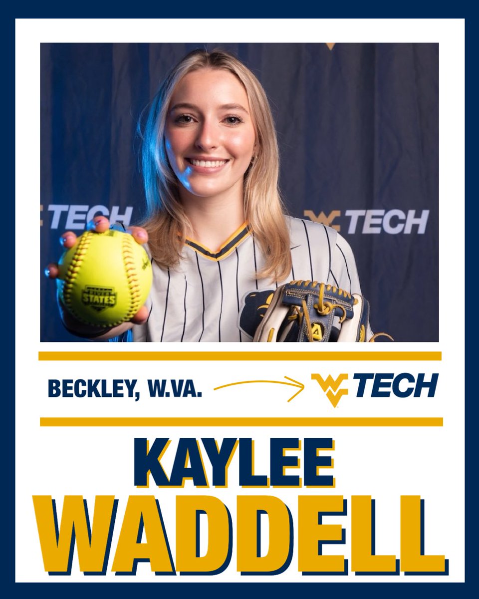 WVU Tech Athletics (@wvutechsports) on Twitter photo We are excited to announce the addition of Kaylee Waddell to the 2025 <a href="/WVUTECHSOFTBALL/">Golden Bear Softball</a> roster. Waddell, who graduated from Shady Spring High School, plans to study engineering as a Golden Bear. We are excited to announce the addition of Kaylee Waddell to the 2025 <a href="/WVUTECHSOFTBALL/">Golden Bear Softball</a> roster. Waddell, who graduated from Shady Spring High School, plans to study engineering as a Golden Bear.