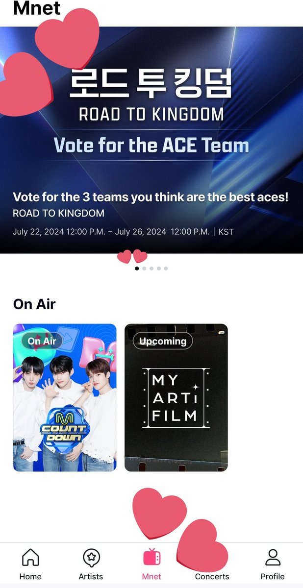 TempestFR's tweet photo. [22.07.2024] ϟ @mnetplus

✨️LES PRÉVOTES DE #TEMPEST POUR ROAD TO KINGDOM SONT OUVERTS✨️

1. Télécharger MNET PLUS 
PlayStore🔗[https://t.co/AL0cpJwqP0]
AppStore🔗[https://t.co/ykgy2W51Jr]

2. Votez sur l'application au milieu, 1 vote/jour par compte !

#ROADTOKINGDOM_PREVOTE https://t.co/20OyF9cZhi