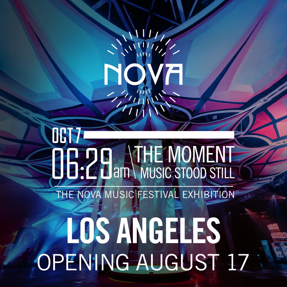 The Nova Exhibition is coming to LA after a monumental run in NYC. Sign up on our website for special announcements and ticket info. Don't miss your chance to bear witness.
