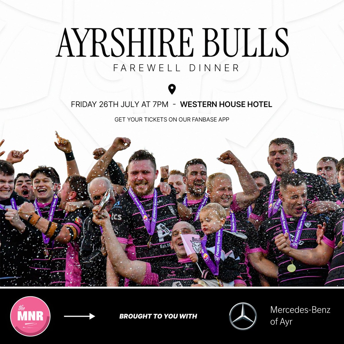 OfficialAyrRFC's tweet photo. The Monday Night Roundup | 🗒️

Start your week off by catching up on all the ongoings at the club - Brought to you with Mercedes-Benz of Ayr!

Check out all our teams below: 👇
https://t.co/au4hAaOUDa

#millbraemade | #MNR https://t.co/Bm6nzu3wo8