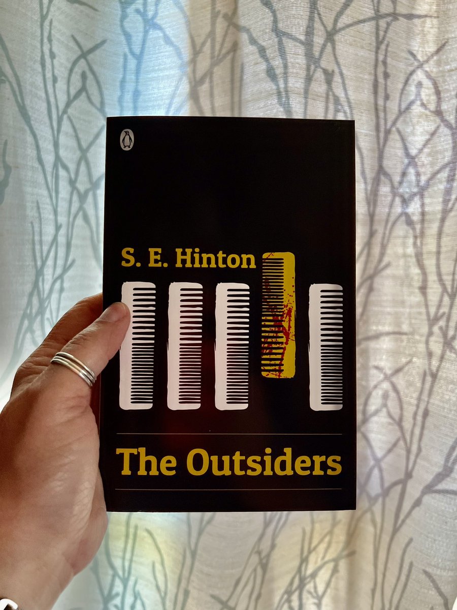 Happy birthday to @se4realhinton Reading her book in 1983 opened a world of possibilities for me and it has been my utmost pleasure to share this iconic novel with countless 8th graders over my 28 years of teaching!