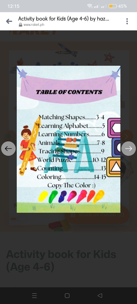 digitaaaalll's tweet image. Looking for Activity books for Kids?
Immerse your child in a world of creativity and learning with our captivating activity book designed especially for kids! 

Available on my Raket PH(for only ₱100): raket.ph/hazelfayedigit…

#RaketPH #DigitalProduct #ActivityBookForKids