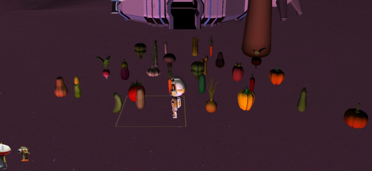 MoonboundStars's tweet photo. Testing out the stuff that can be grown on the moon (inside dome of course). Went rather smoothly too. #gamedev #indiegame #monogame https://t.co/twzONWOUkc